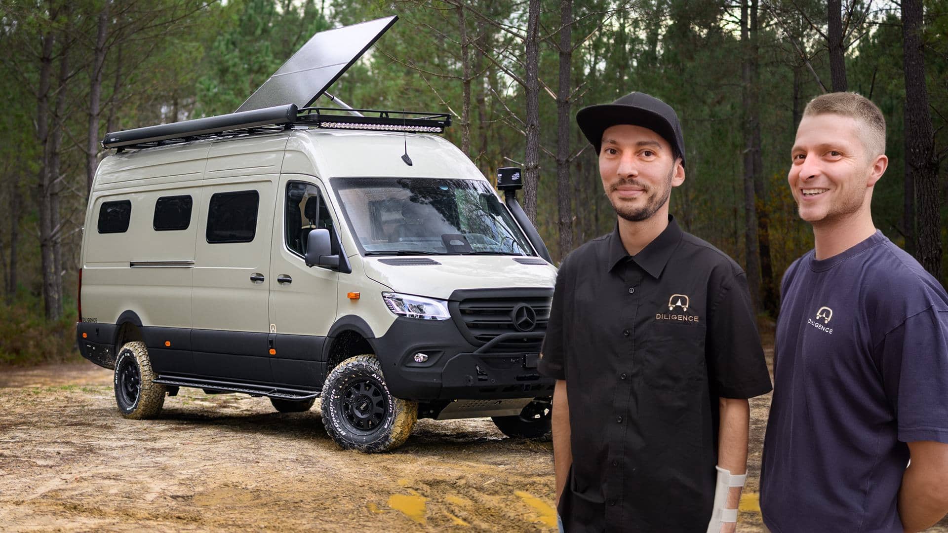 Облаштування фургона 4x4 Sprinter для автоподорожей без компромісів в електропостачанні