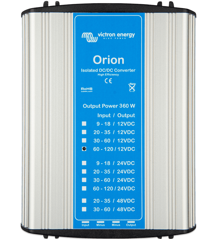 Інвертори Orion 110V DC-DC, ізольовані