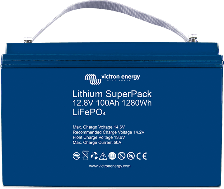 Літієвий акумулятор SuperPack 12,8 В і 25,6 В