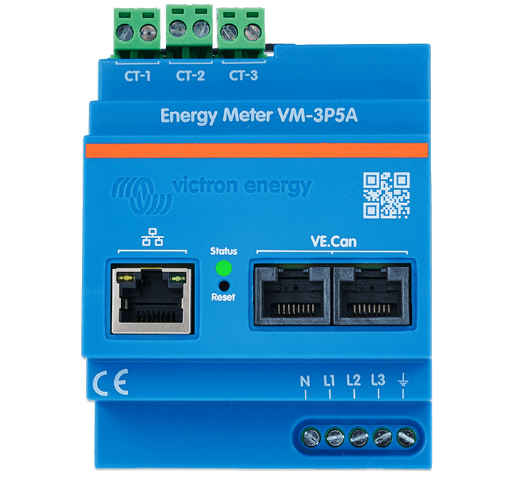Лічильники енергії VM-3P75CT, VM-3P5A, ET112, ET340, EM24 Ethernet та EM540
