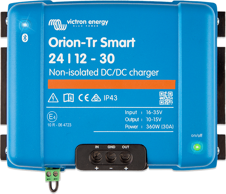 Неізольований зарядний пристрій Orion-Tr Smart DC-DC