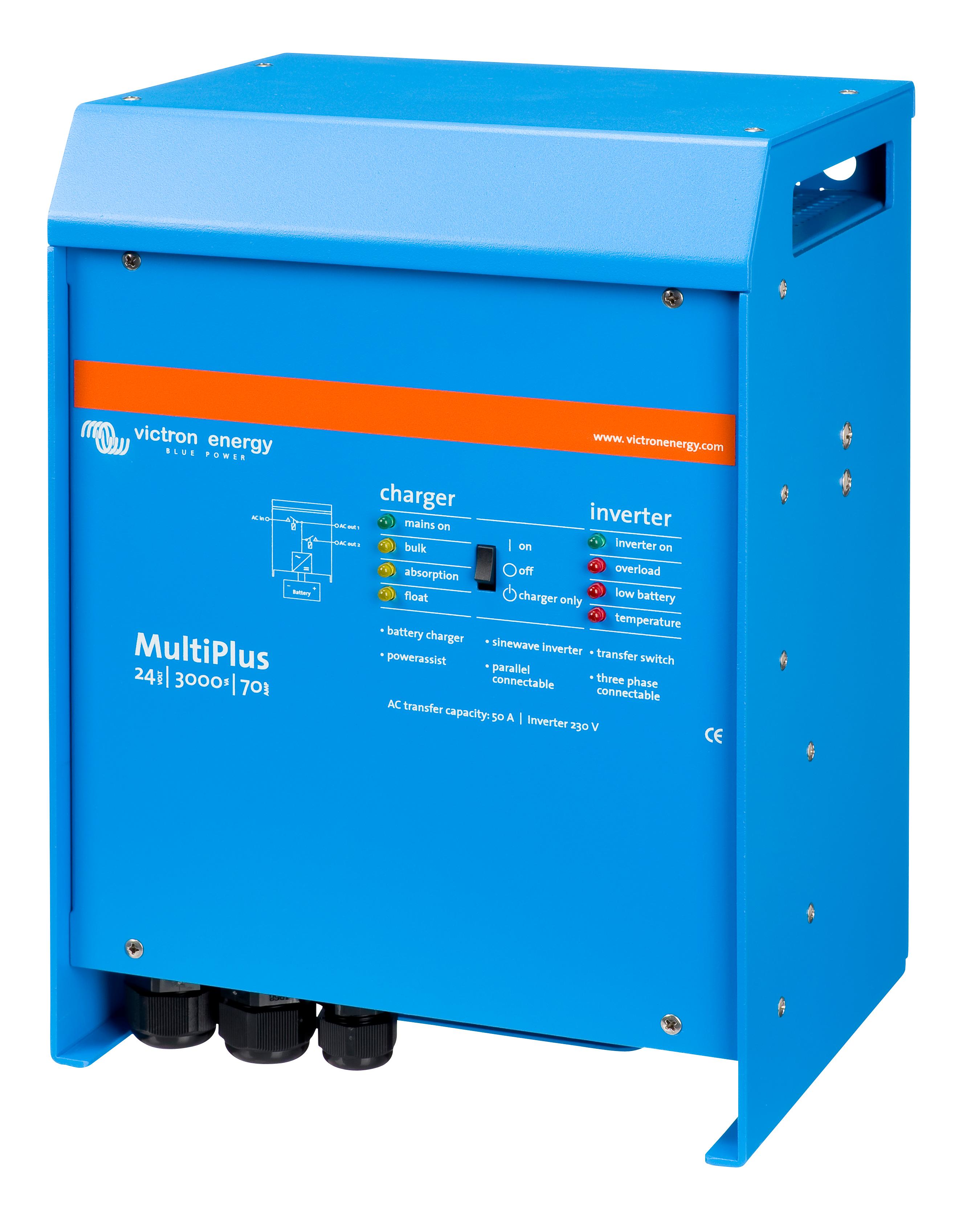 MultiPlus 24V 3000VA 70A 50A (left) thumbnail