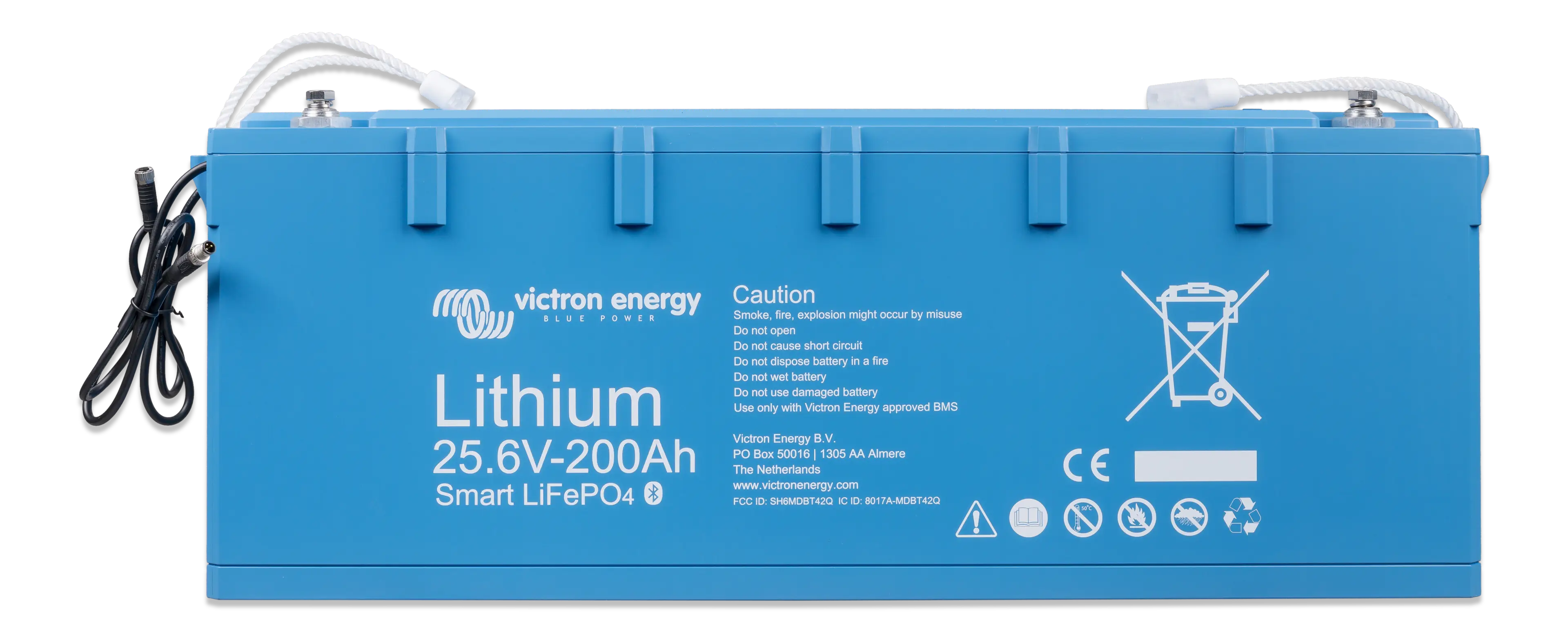 LiFePO4 Battery 25,6V 200Ah Smart (front)  thumbnail