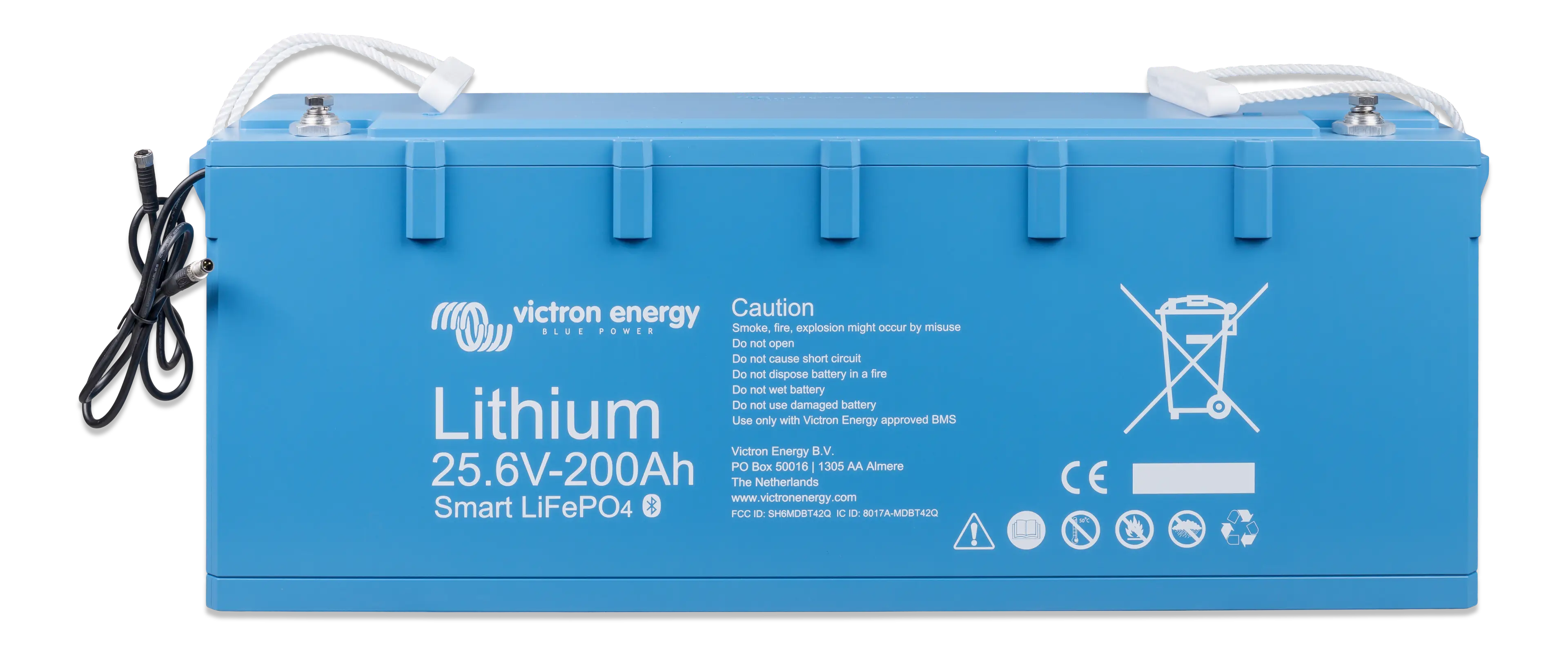 LiFePO4 Battery 25,6V 200Ah Smart (front-top)  thumbnail