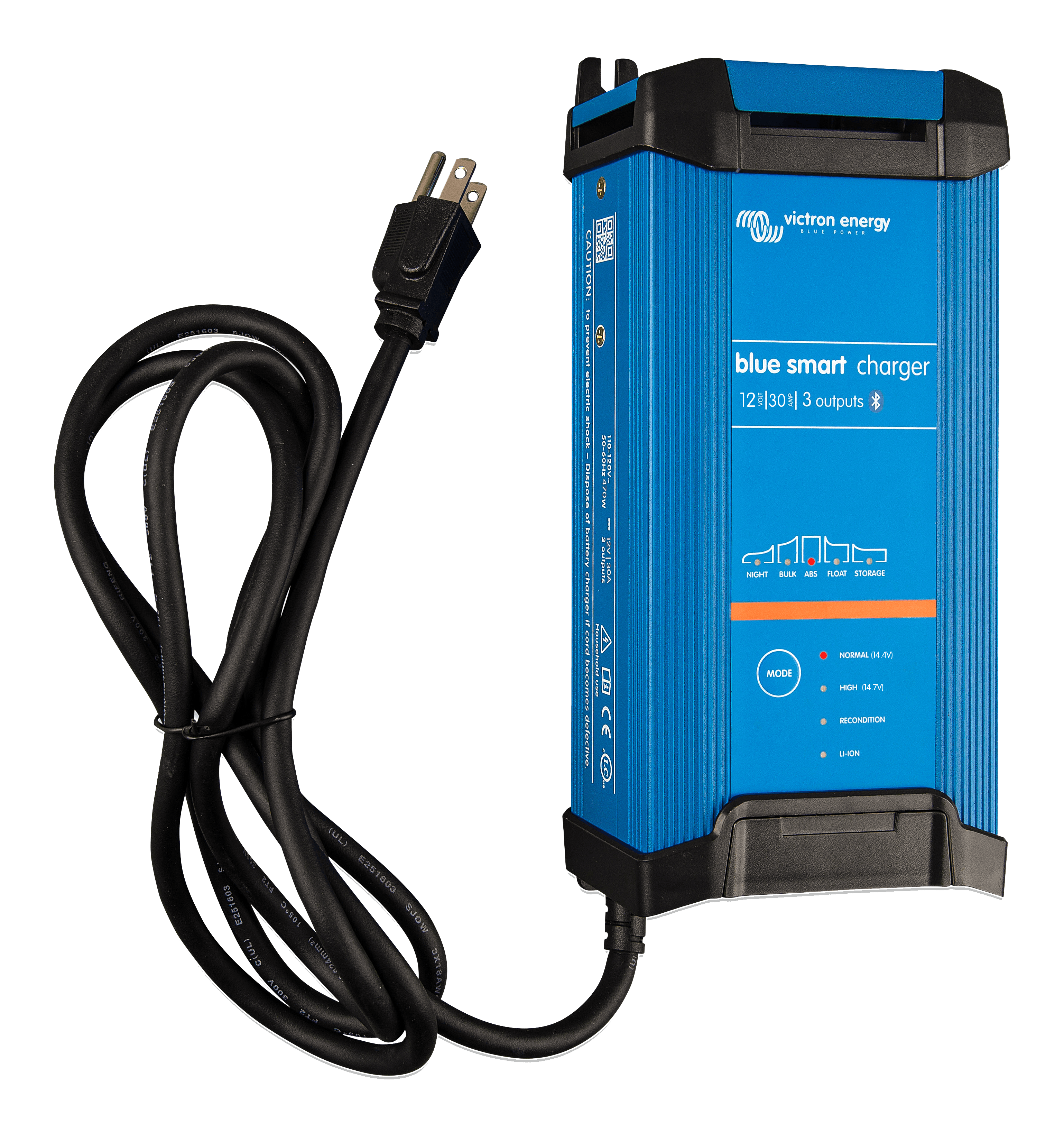 Blue Smart IP22 Charger 12V 30A (3) 120V (left) thumbnail