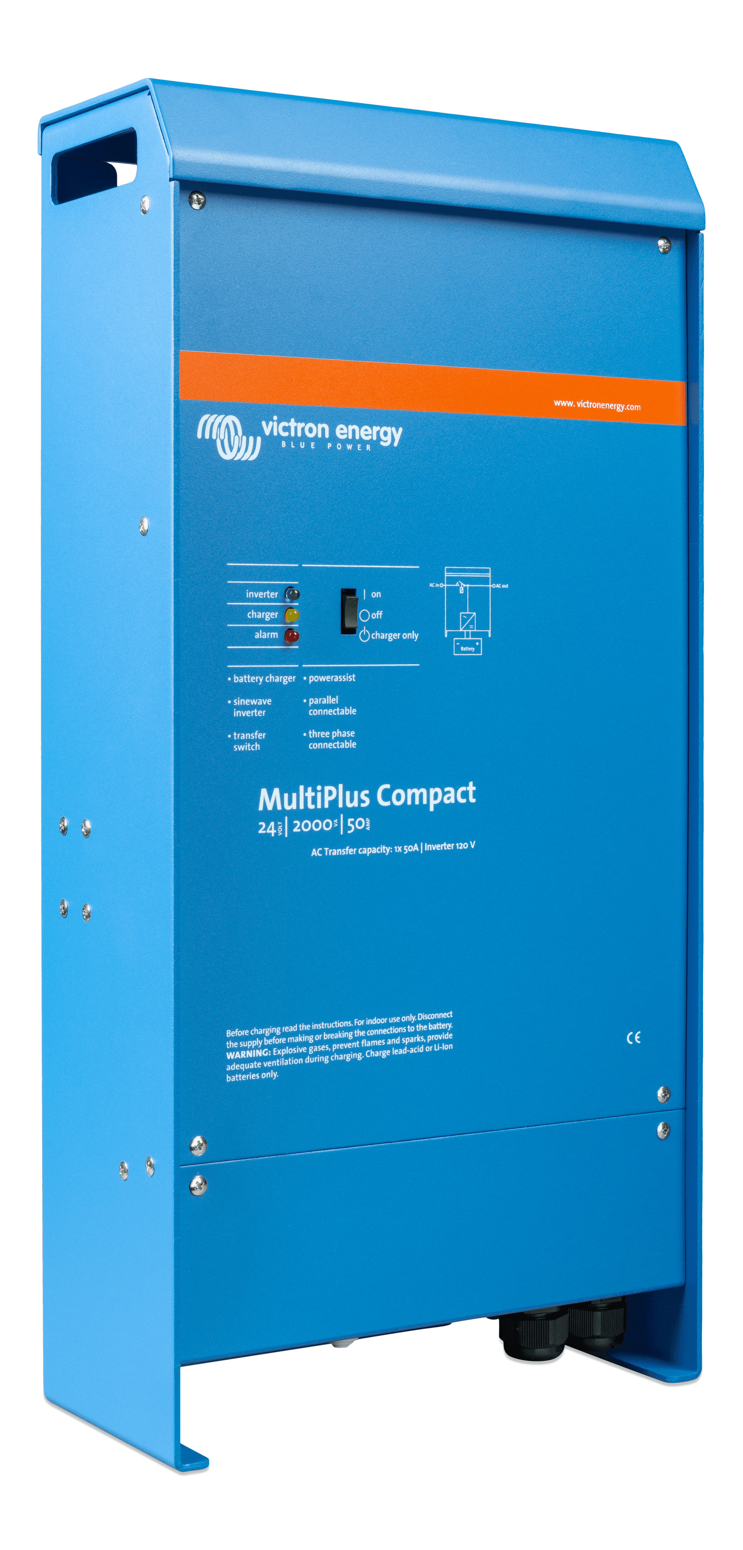 MultiPlus Compact 24V 2000VA 50A 50A 120V VE-Bus  (right)  thumbnail