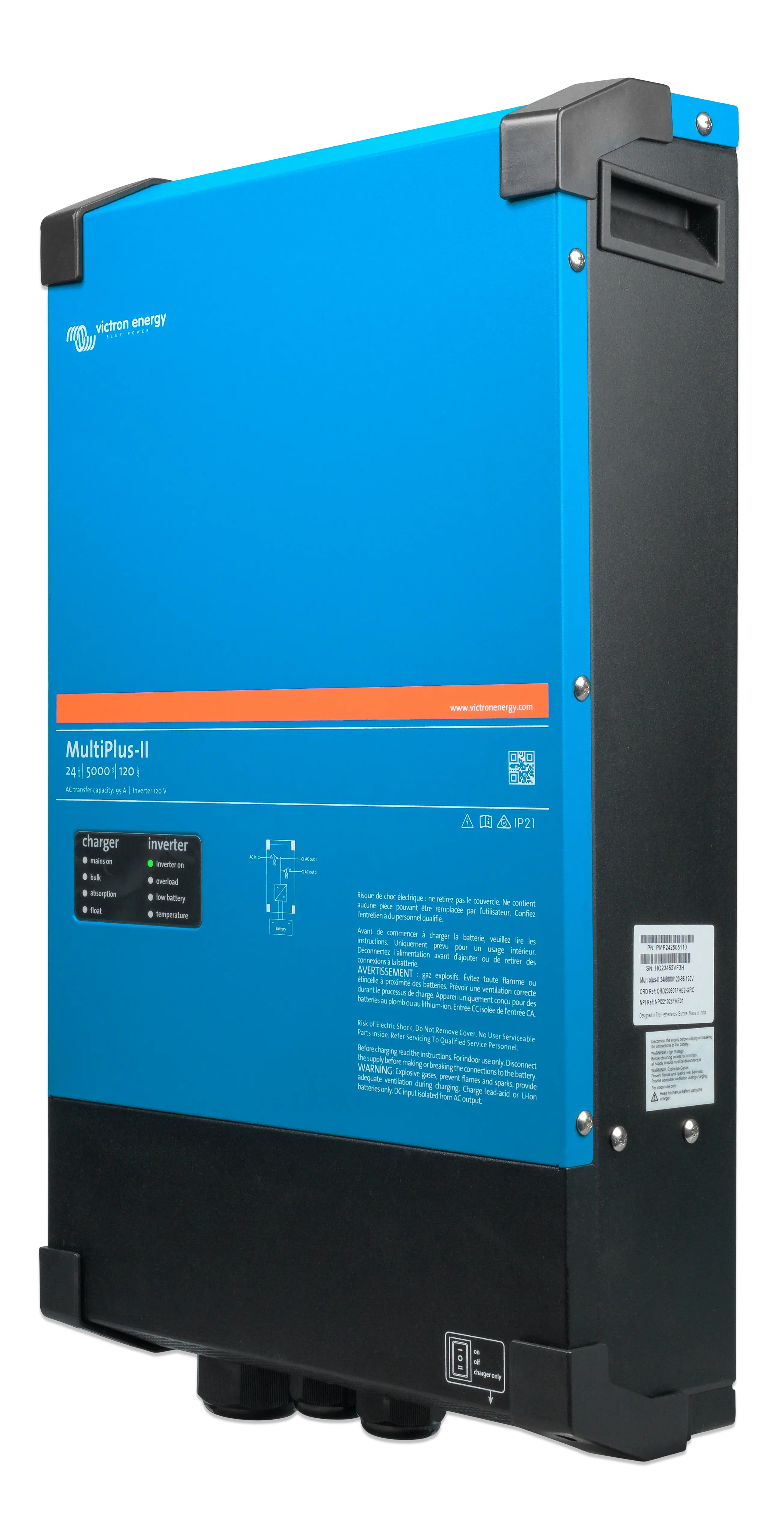 MultiPlus-II 24V 5kVA 120-95 120V (right)  thumbnail