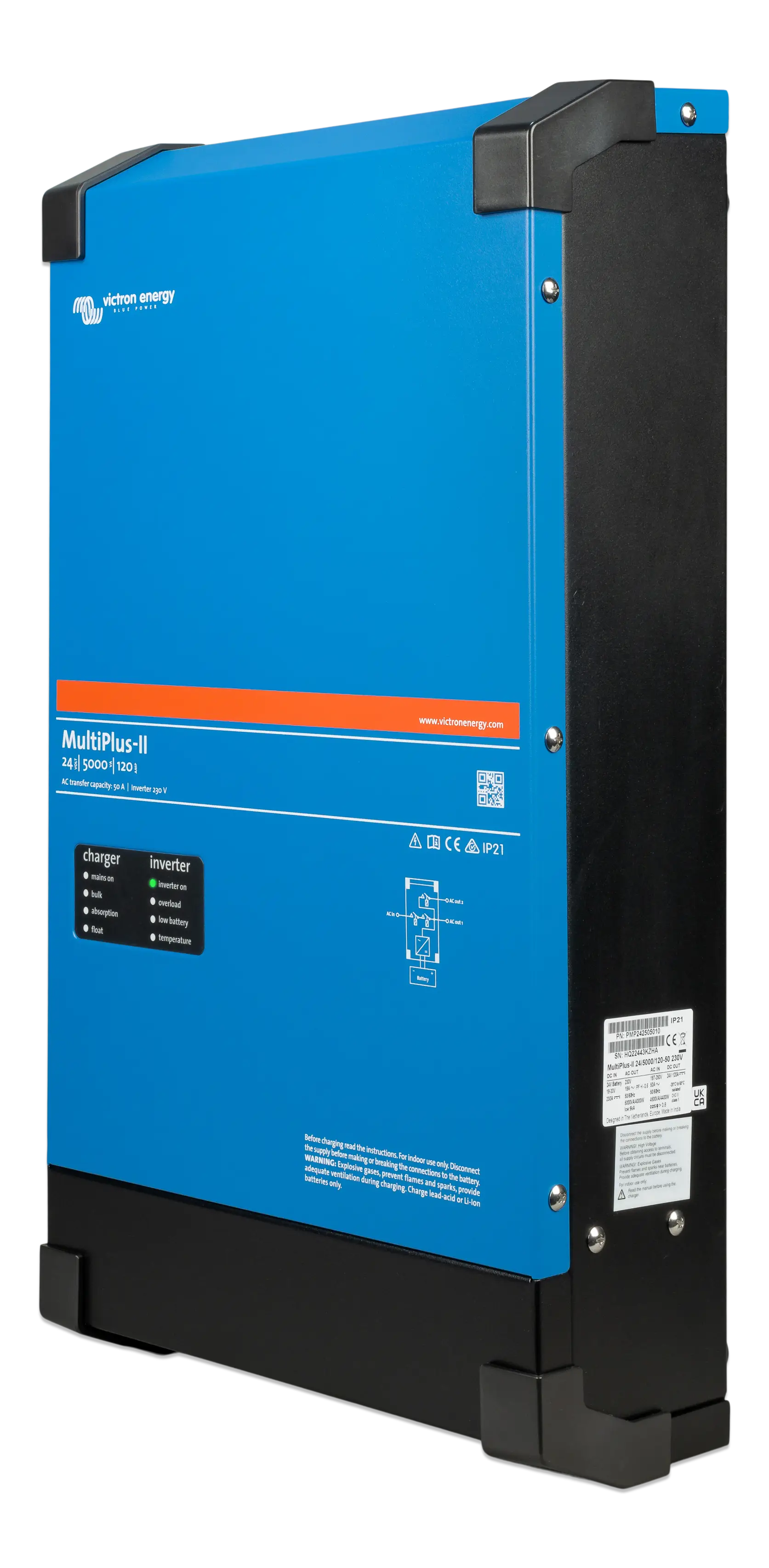 MultiPlus-II 24V 5kVA 120-50 230V (left)  thumbnail