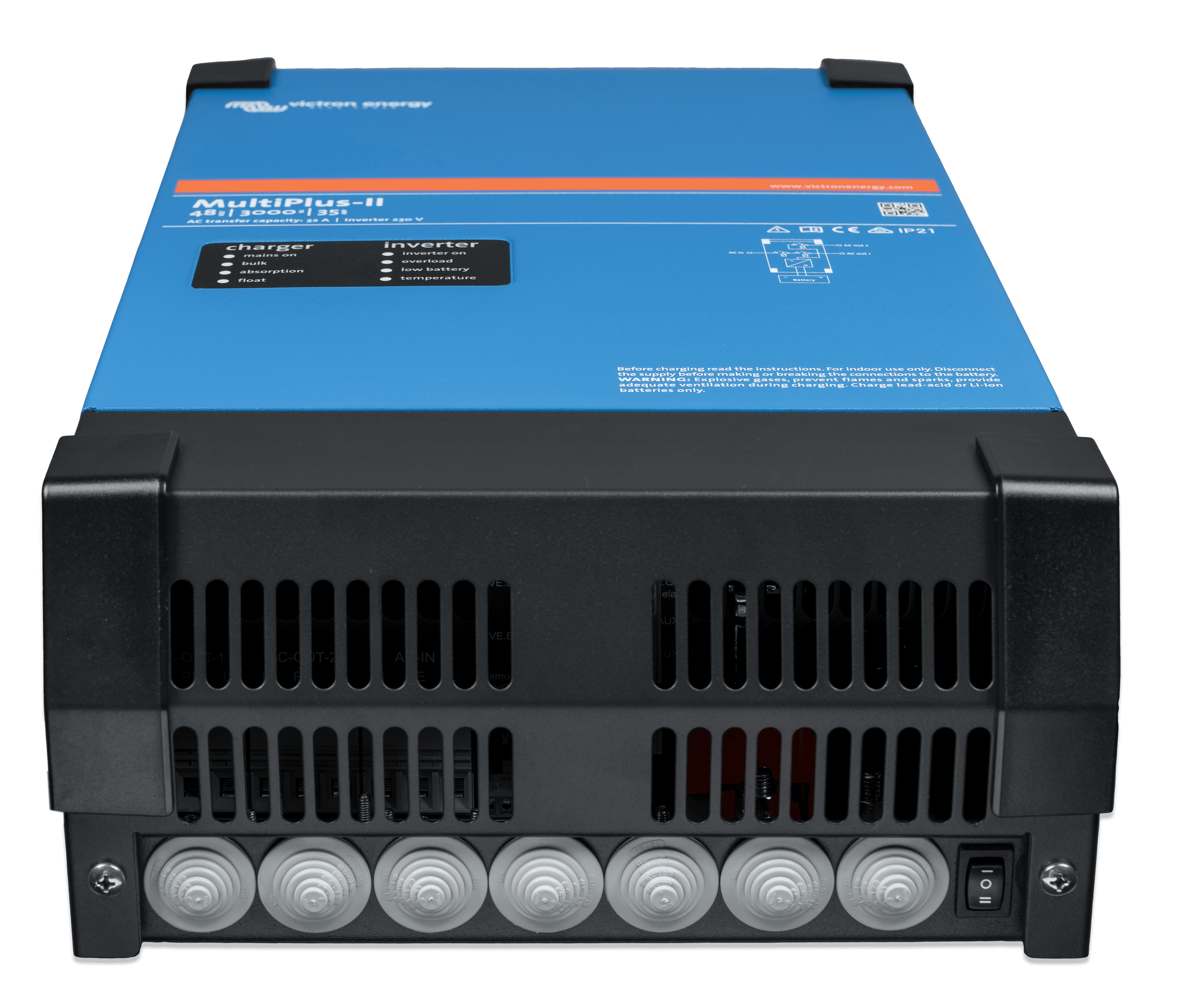 MultiPlus-II 48V 3kVA 230V (front-angle)  thumbnail