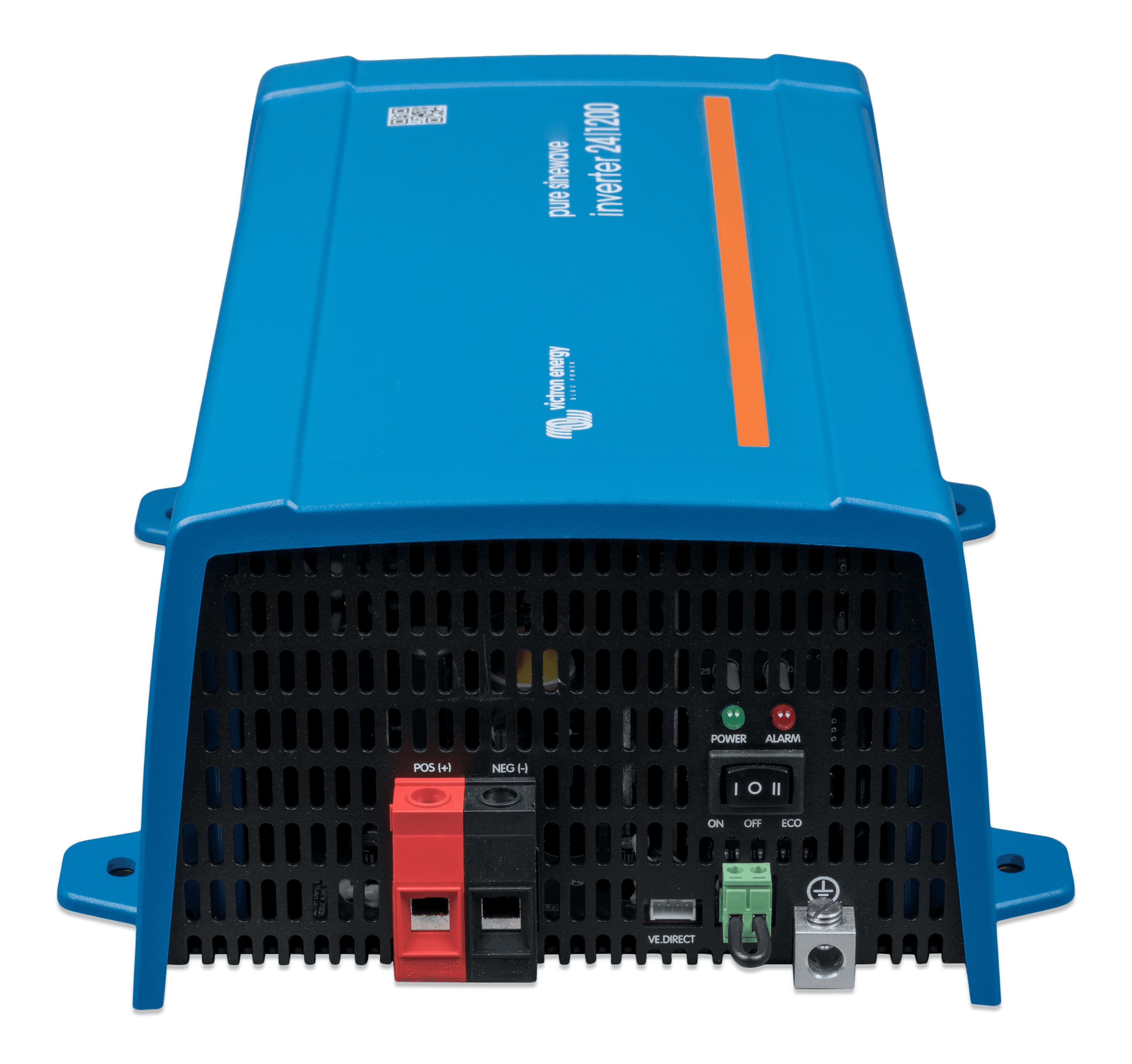 Inverter 24V 1200VA 120V VE.Direct NEMA GFCI (front)  thumbnail