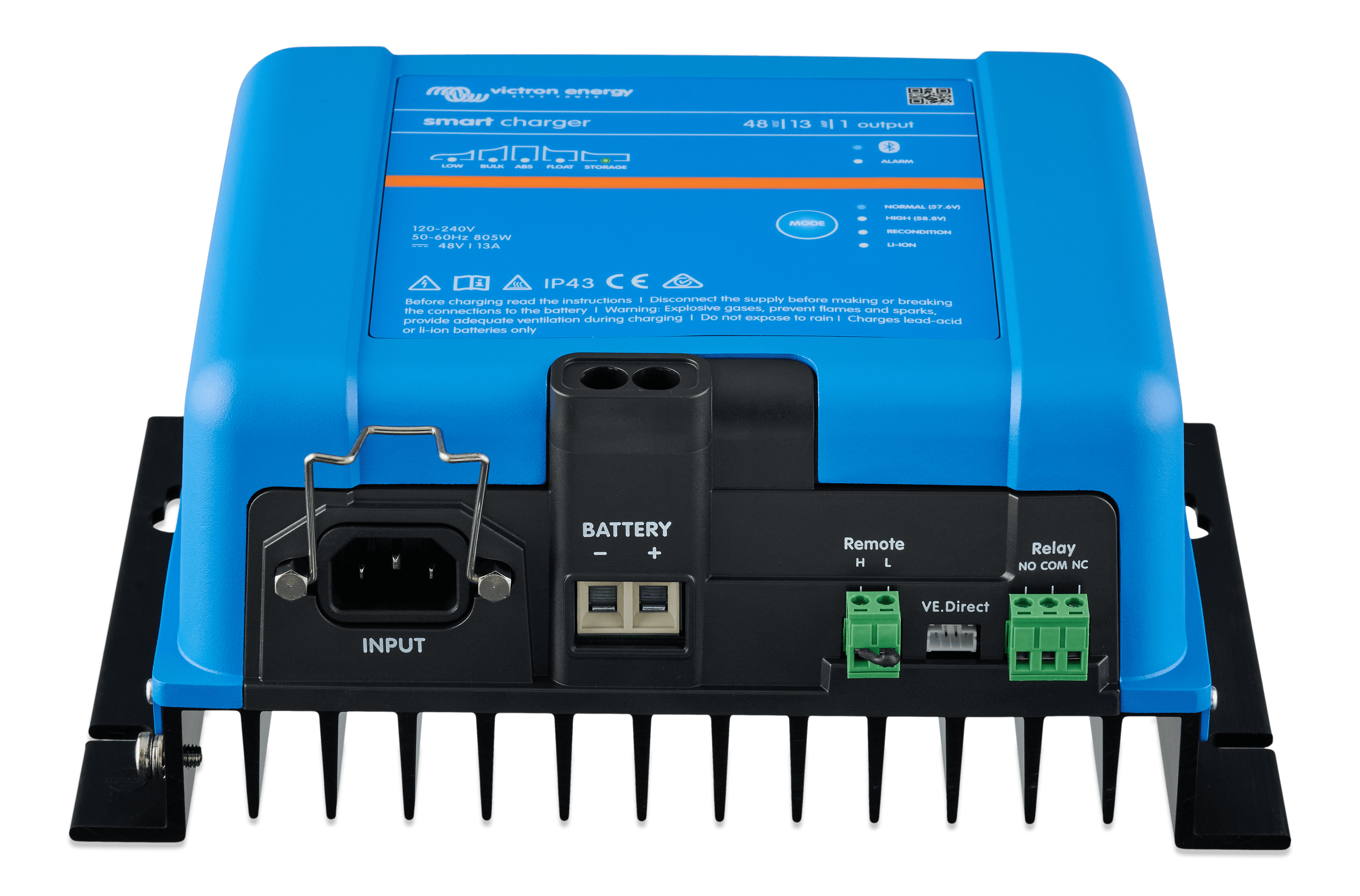 Smart IP43 Charger 48V 13A (1) 120-240V (front) thumbnail