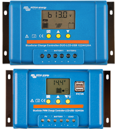 ШІМ-контролер заряду BlueSolar PWM Charge Controller (DUO) LCD&USB