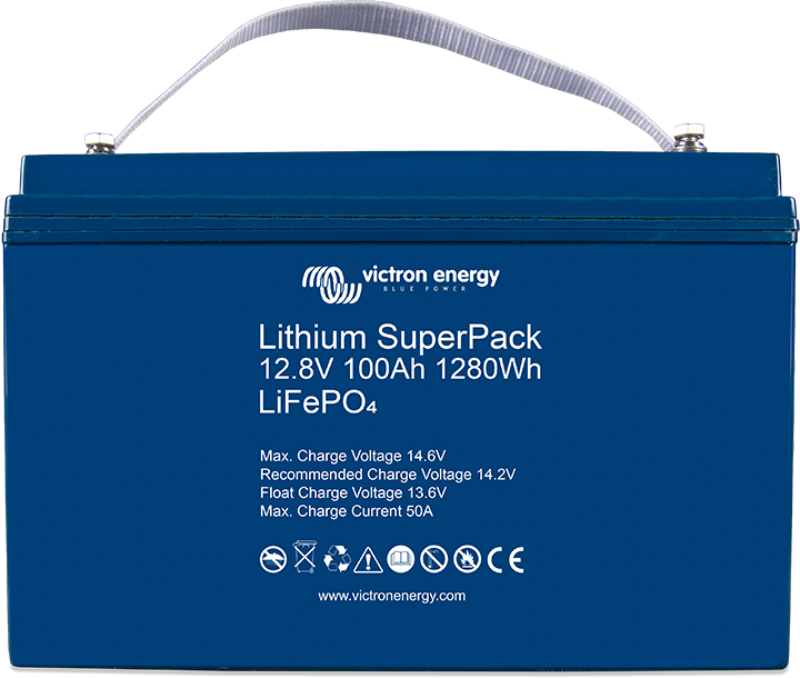 Літієвий акумулятор SuperPack 12,8 В і 25,6 В